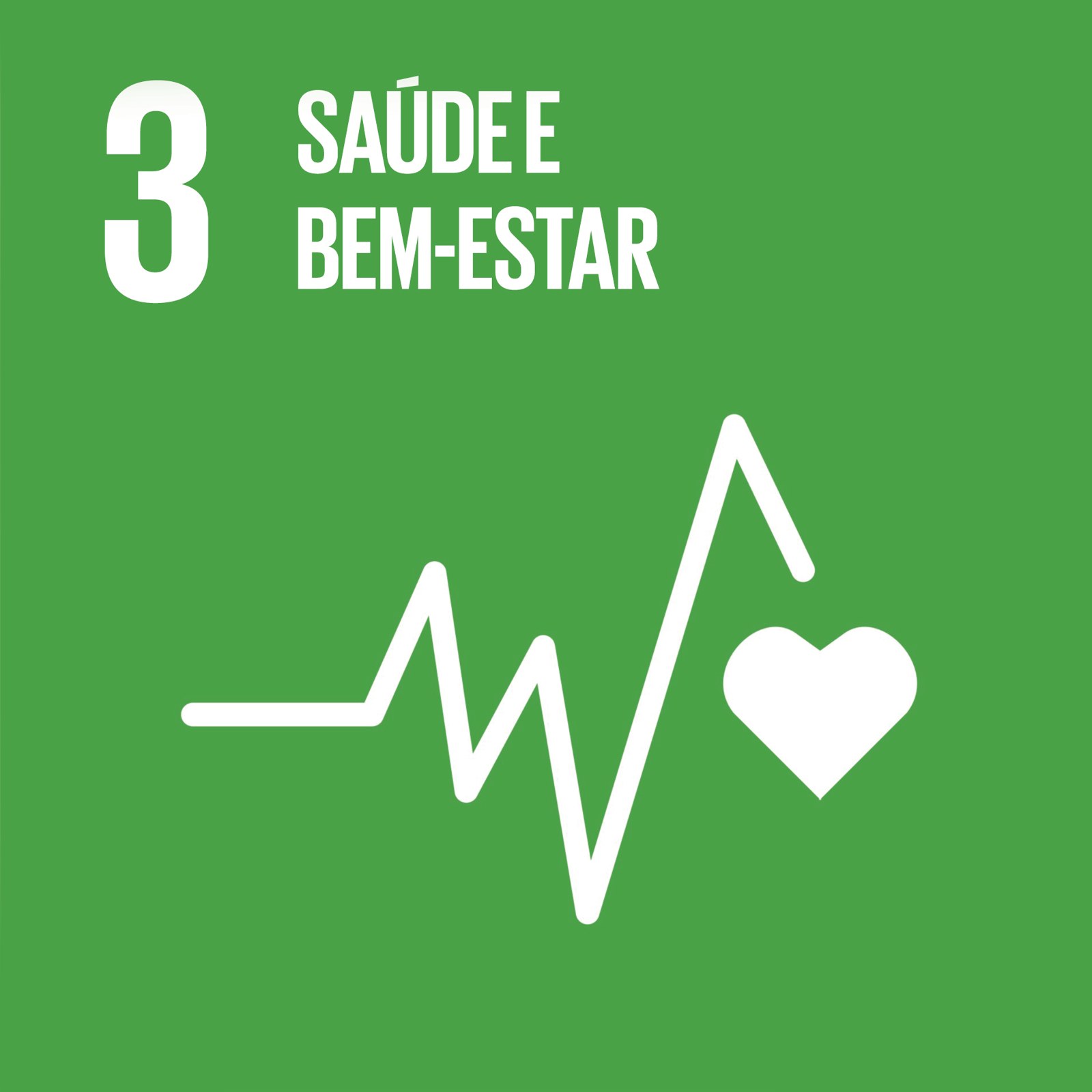 Cubo ODS 3 – Saúde e Bem-Estar – frente