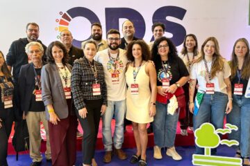 Delegação de Mato Grosso do Sul reunida na 1ª Conferência Nacional dos ODS, em Brasília